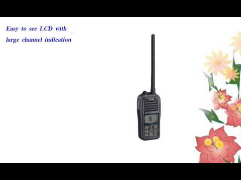 Icom M23 Waterproof Handheld VHF  Buoyant  Black