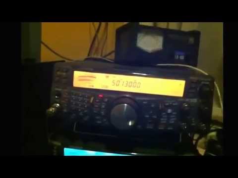 Feb 18, 2015 K5CBL CA3SOC 50 MHZ QSO KENWOOD TS-2000 HAMRADIO HAM RADIO