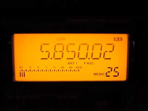 Radio Farda 5850 kHz. 16.1.2015.