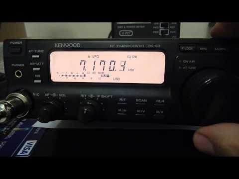 Kenwood TS-50 HF Tranceiver 100w 0-30MHz Ham Radio Pristine Condition.