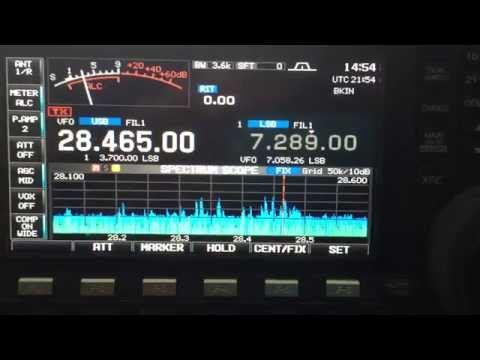 ART BELL ON HAM AMATEUR RADIO 10 METERS 2015