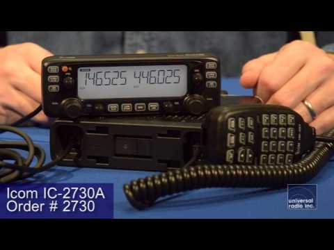 Universal-Radio presents the Icom IC-2730A dual band transceiver