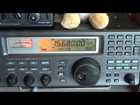 China Radio International shortwave Websdr Netherlands  VS My icom in Montreal Canada