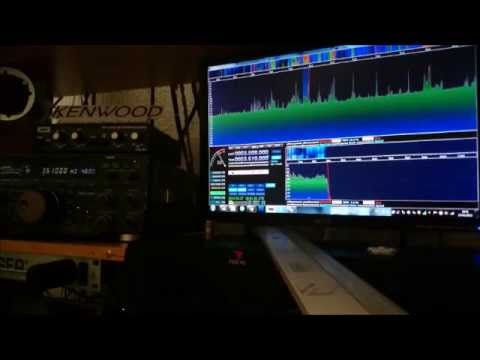 demo sdr 2832 et r820 avec kenwood ts 870