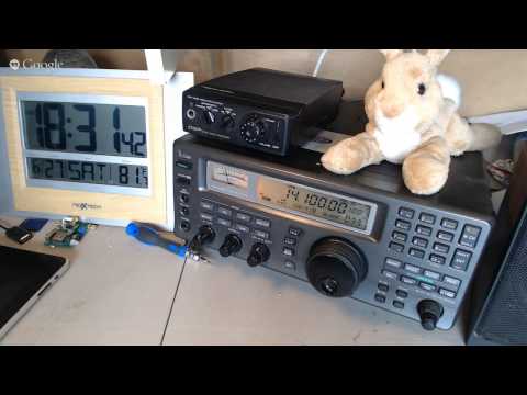 Special amateur radio field day hangout 2015