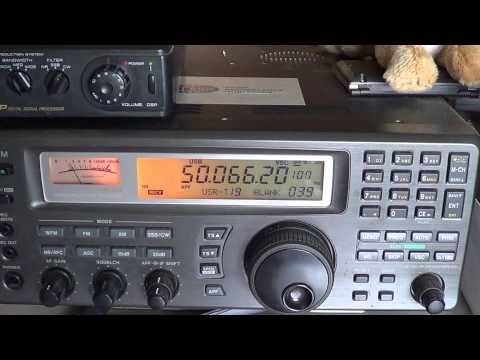 WZ8D Beacon heard on 50 Mhz 6 meter amateur radio band sporadic e skip opening