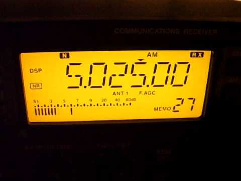 Radio Rebelde, 5025 kHz, 02:29 UTC, Icom IC-R75 with T2FD