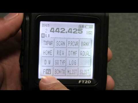 Yaesu FT2D FUSION (FT2DR) Handheld
