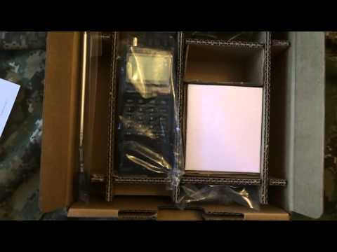 Icom IC R-20 unboxing