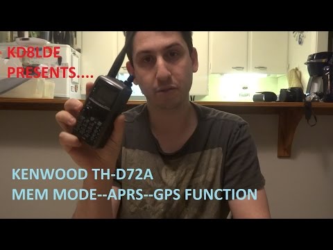 KD8LDE PRESENTS | KENWOOD TH-D72A RADIO