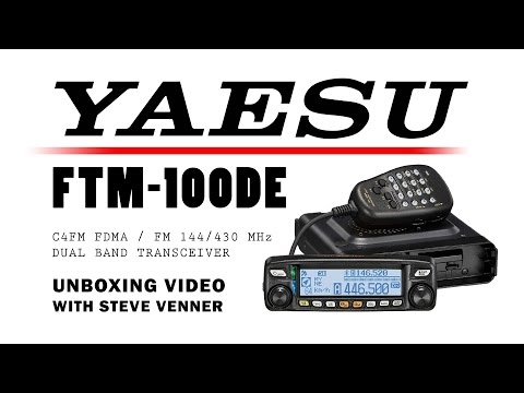 Yaesu FTM-100 Unboxing with Steve Venner at ML&S