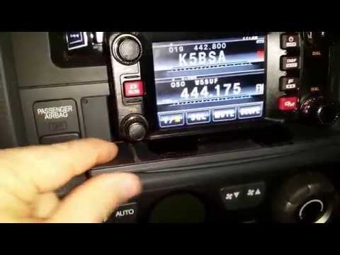 Yaesu FTM -400DR Honda Ridgeline Setup.