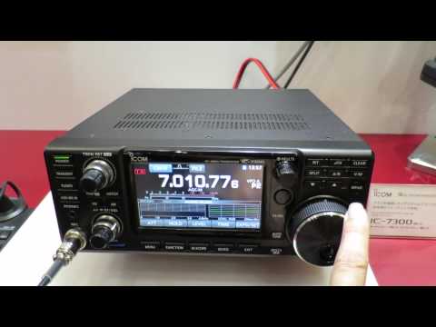 ICOM unveiled IC-7300 at Tokyo Ham Fair 2015