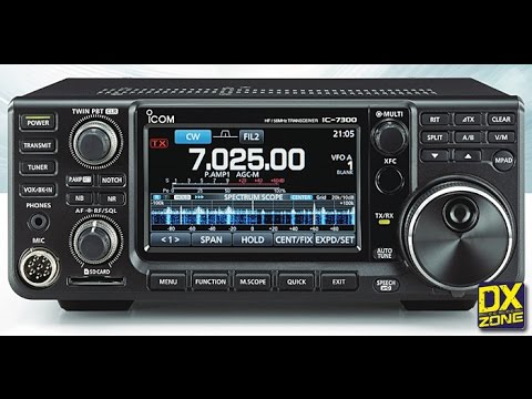 The new Icom 7300 HF radio