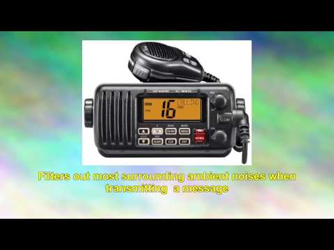 Icom M412 11 Fixedmount 25w Vhf Marine Radio with Class