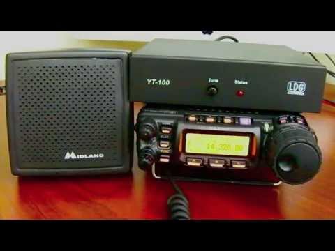 How To Connect The LDG YT 100 Autotuner To The Yaesu FT 857D Plus QSO 9-2-2015