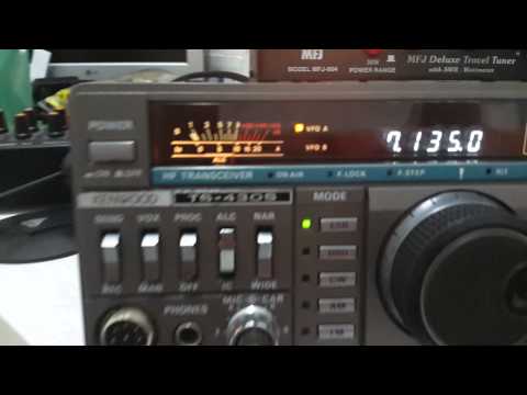 Teste de recepção Kenwood TS-430s