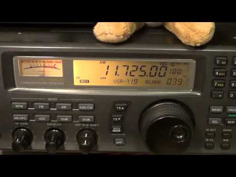 Radio New Zealand 11725 Khz Shortwave 0630 UT icom ic r8500