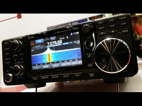 ICOM IC-7300 @ Tokyo Ham fair fest 2015