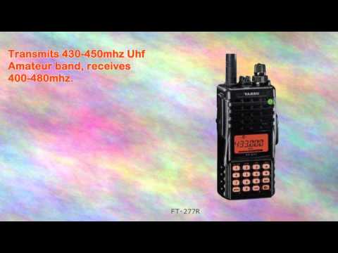 Yaesu Ft277r Submersible 5 Watt Amateur Uhf Radio 70cm Ham