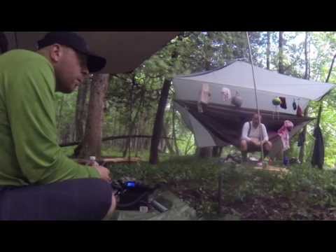 QRP Camping in the Rain  - Florida, Cuba, Guatemala