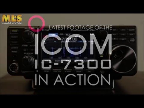 Updated!  Latest Icom IC 7300 Video @ ML&S