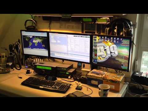 DK6MP Show the Kenwood TS 590 SG with DX patrol an HD-SDR