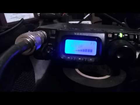 Yaesu ft 817nd on 70cm repeater qrp