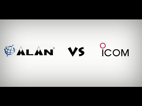 Alan 555 vs Icom 740 - receivers test