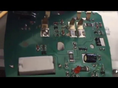repair / fix yaesu  ft1dr charger p channel fet esd dead