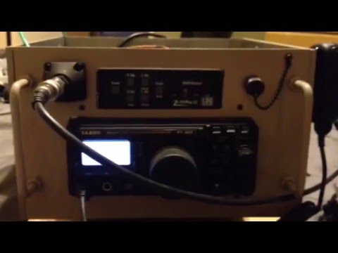 YAESU FT-897 WITH LDG ll TUNER PREPER RADIO