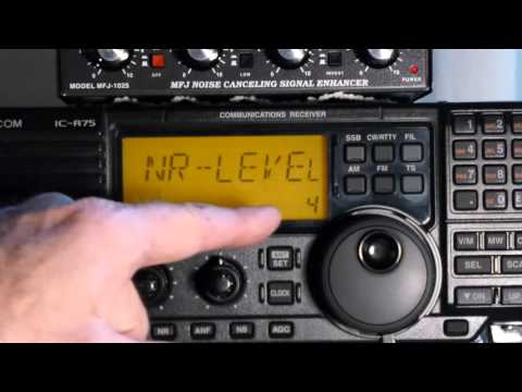 ICOM IC-R75 SWL tricks using ECSS