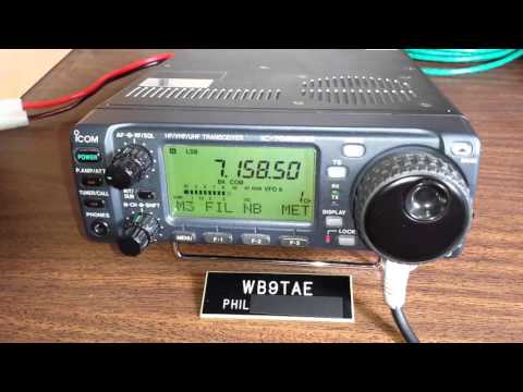 Icom IC-706mkIIg demo