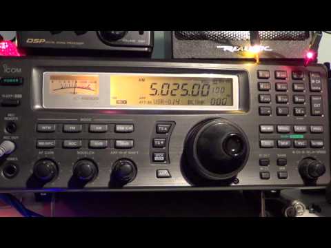 Radio Rebelde Cuba on 5025 Khz heard with Icom IC R8500