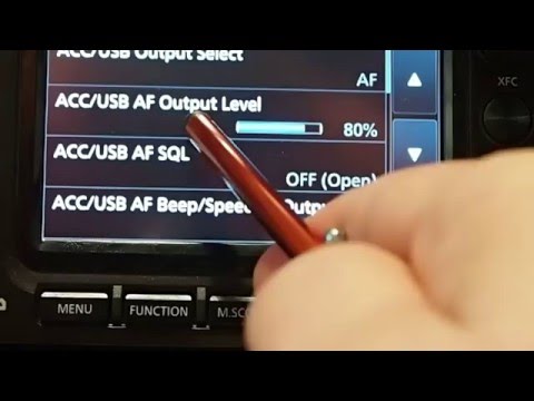 Icom 7300 HRD DM780 PSK31 USB How To