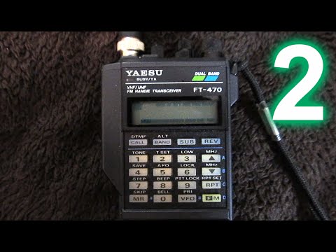 Yaesu FT-470 handheld amateur radio transceiver, Part 2: Background/history