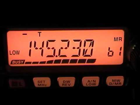 Amateur (HAM) Radio - Metrolina 2 Meter Emergency Net, W4BFB, Charlotte, NC with Yaesu FT-2900r