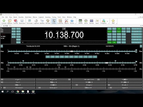 2 Minute Icom 7300 Ham Radio Deluxe Setup