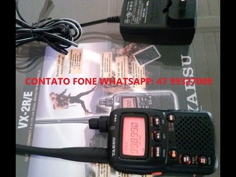 Yaesu Vx -2R Transceptor Radio Amador  Aviação Ht Dual Band