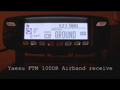 Yaesu FTM 100DR AIR BAND Receive