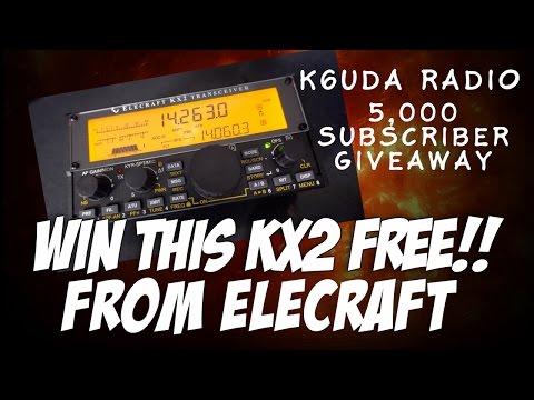 Win A Free KX2 From Elecraft & K6UDA Radio