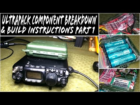 DIY Yaesu FT-817ND 48wh Battery Pack - UltraPack Components, Test & Build Part 1
