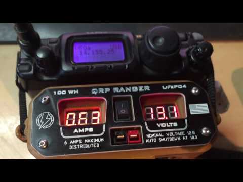 #2 - Hardened Power QRP Ranger and Yaesu Ft 817 and Small Antenna - Contest 06.08.2016