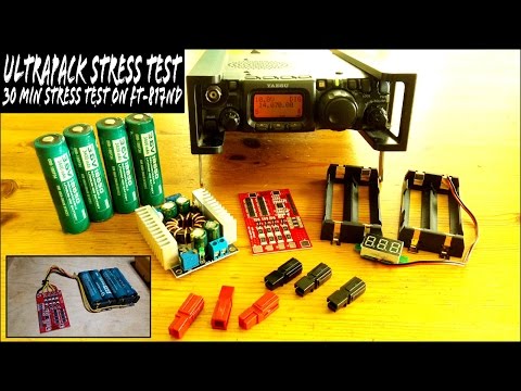 DIY Yaesu FT-817ND 48wh Battery Pack - UltraPack WSPR STRESS TEST