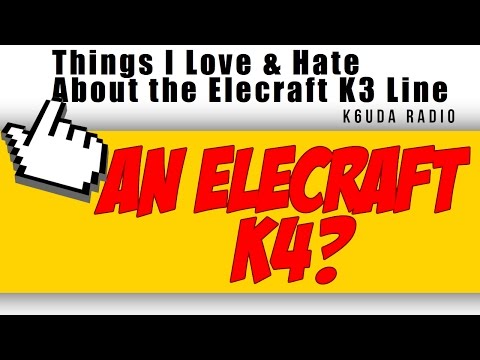The Next Big Thing From Elecraft, The K4?  - K6UDA Radio EP22