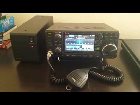 Short clip to show off my new ICOM IC-7300