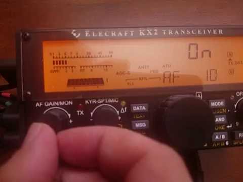 Elecraft KX2 with HRD DM780 PSK31 Part 2