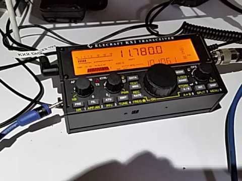 Shortwave reception comparison between Elecraft KX2, Kenwood TS590S and EAC R-390A