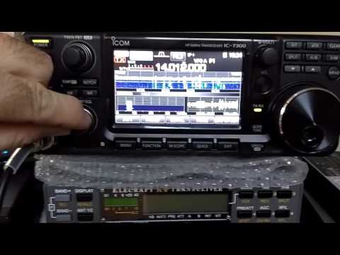 Elecraft KX3 Vs Icom 7300 CW 20 meters - IW2NOY