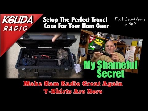 How to travel with your high dollar ham gear - K6UDA Radio Episode 34